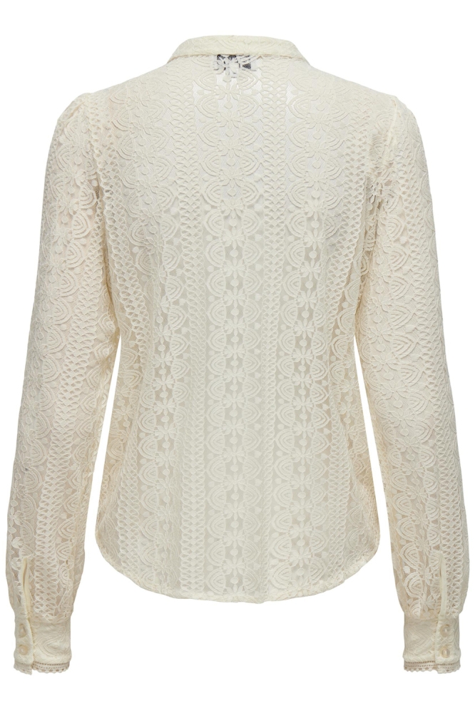 ONLREBA LACE L/S SHIRT WVN NOOS 15282071 Egret